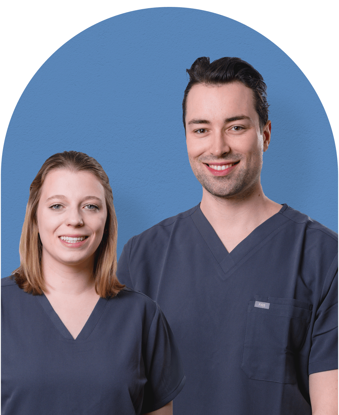 Portrait Svenja Schmidt und Nicolaus Dünschede – Zahnärzt:innen der Rahlstedter Zahnärztevilla